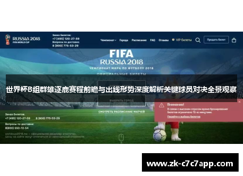 世界杯B组群雄逐鹿赛程前瞻与出线形势深度解析关键球员对决全景观察 世界杯B组群雄逐鹿赛程前瞻与出线形势深度解析关键球员对决全景观察