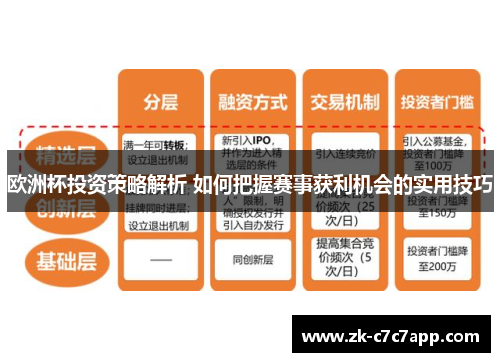 欧洲杯投资策略解析 如何把握赛事获利机会的实用技巧 欧洲杯投资策略解析 如何把握赛事获利机会的实用技巧